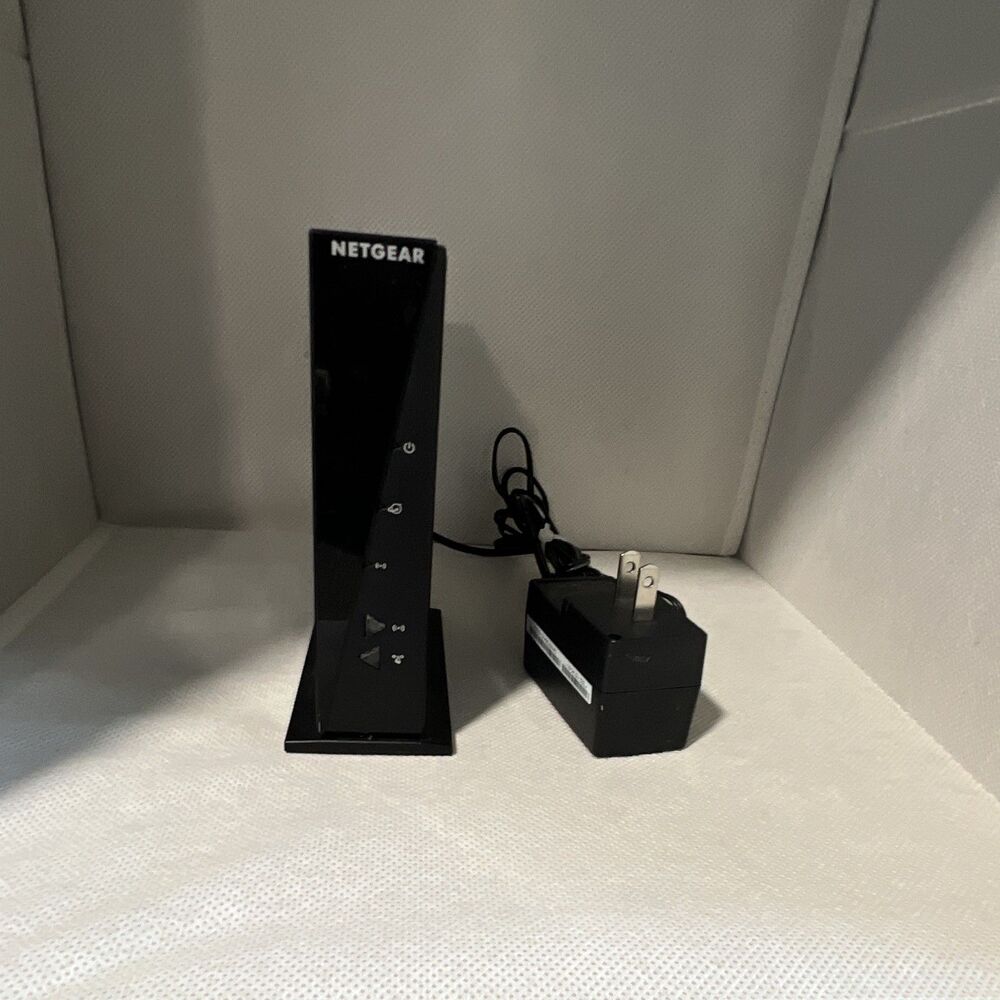 NETGEAR N300 WNR2000v5 Wireless-N Router 300 Mbps Black 4-Port Ethernet